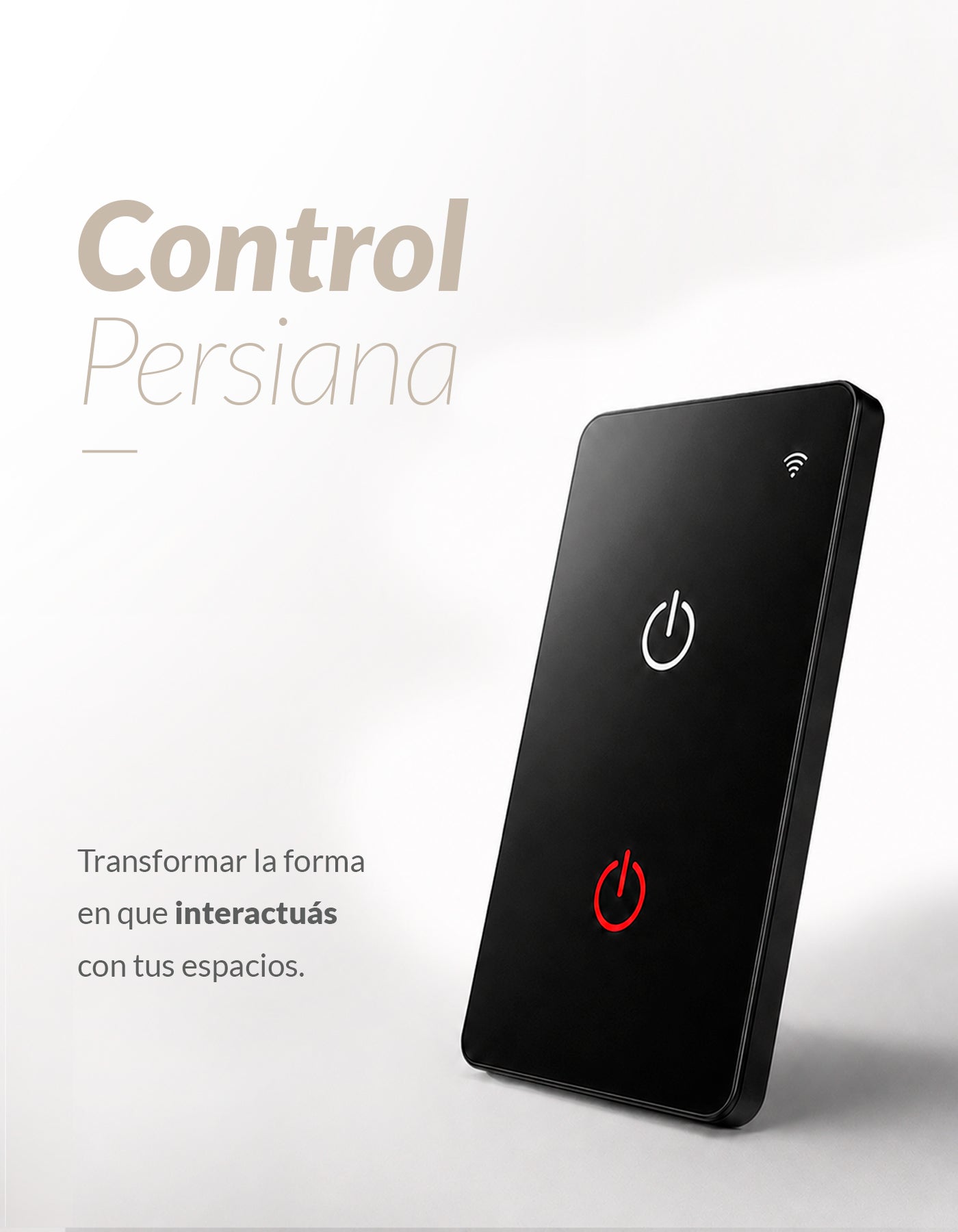 Control de Persianas Inteligente Wifi + Bluetooth