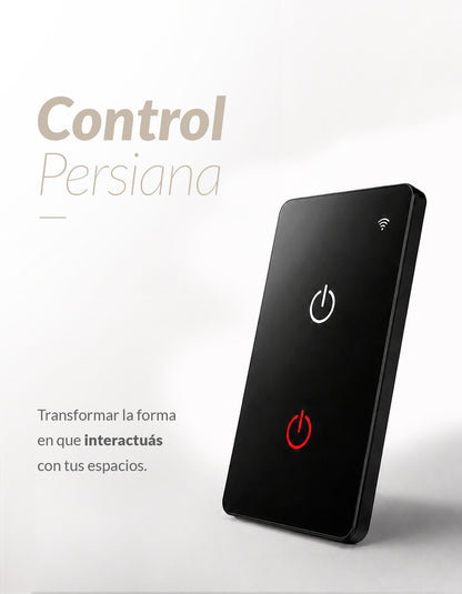 Control de Persianas Inteligente Wifi + Bluetooth