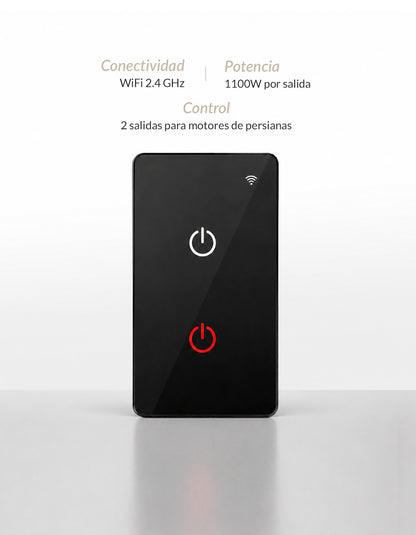 Control de Persianas Inteligente Wifi + Bluetooth