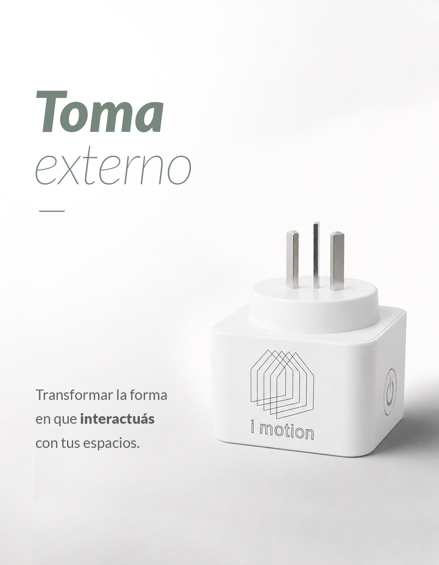 Toma Inteligente WiFi Exterior